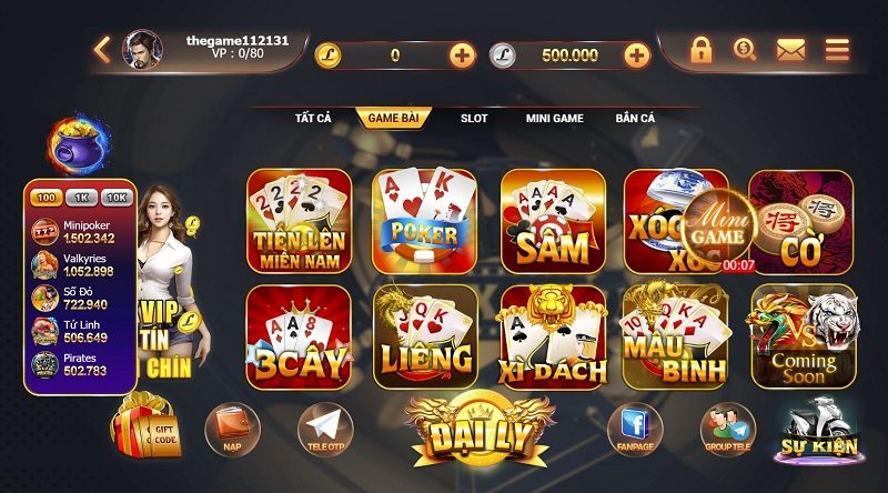kho game đa dạng